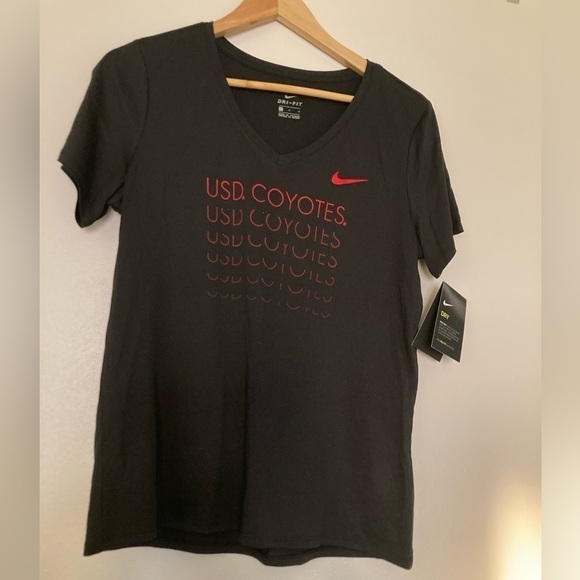 SD COYOTES!! Nike dri-fit shirt!Legend V Neck Tee New With Tags Size large - Picture 3 of 14